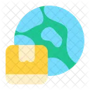 Transportation Shipping Worldwide Icon