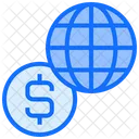Worldwide Finance Global Money Worldwide Dollar Icon