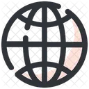 Worldwide International Around The Globe Icon
