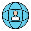 Worldwide Global Globe Icon