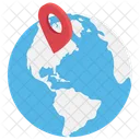 Worldwide Location International Location Worldwide Map Icon