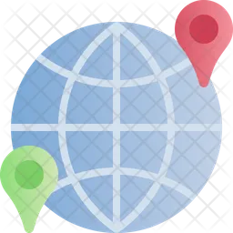 Worldwide Location  Icon