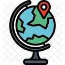 Worldwide location  Icon