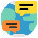 Worldwide Messaging  Icon