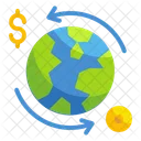 Worldwide Money Transfer Icon