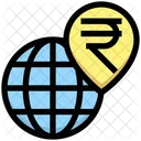 Worldwide Rupees Rupees Worldwide Rupees Icon