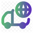 Worldwide Shipment Global Delivery Icon