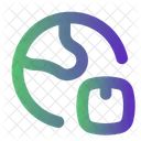 Worldwide Shipment Delivery Freight Icon