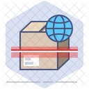 Worldwide shipping scan  Icon