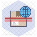 Worldwide shipping scan  Icon