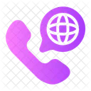 Worldwide Support  Icon
