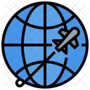 Worldwide Travel  Icon