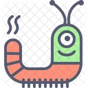 Worm Alien Character Icon