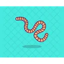 Earthworm Insect Reptiles Icon