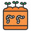 Worm Insect Bug Icon
