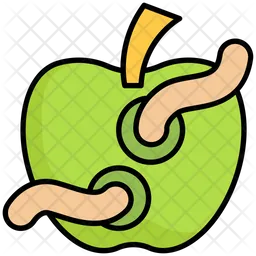 Worm Apple  Icon