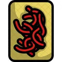 Worm Fish Bait Icon