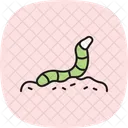 Worm In Soil Worm Soil Icon