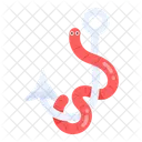 Worm Hook Worm Trap Fish Worm Icon