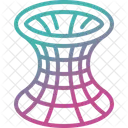 Wormhole Theory Physics Icon