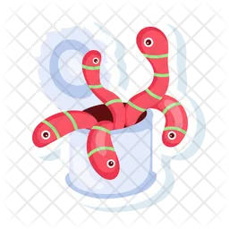 Worms Can  Icon