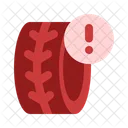 Worn tires  Icon
