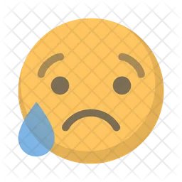 Worried Emoji Icon