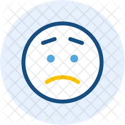 Worried Emoji Icon