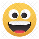 Worried Smile Laugh Icon