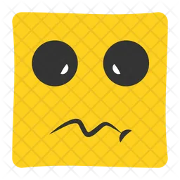 Worried Emoji Icon