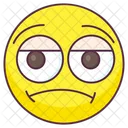 Worried Emoji Worried Expression Emotag Icon