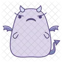 Worried Unhappy Uncertain Icon