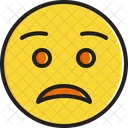 Worried Face Icon