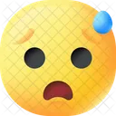 Worried Sad Man Icon