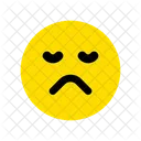 Worry Disappointed Pensive Icon