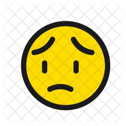 Worry Emoji Icon