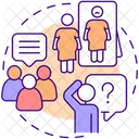 Worry about opinion of others  Icon