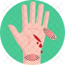Wound First Aid Bandage Icon