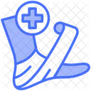 Wound Care Plaster Injury Icon