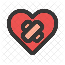 Wounded heart  Icon