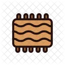 Woven Rug Handcrafted Goods Authentic Icon