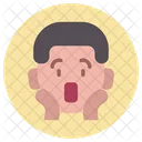 Boy Emoji Wow Icon