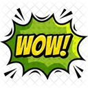 Wow Speech Bouble Chat Bouble Icon