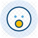 Wow Emoji Expression Icon