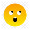 Wow Emoji Confused Emoji Icon
