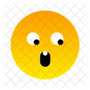 Wow Emoji Confused Emoji Icon