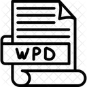 Wpd Wpd File Wpd Format Icon