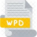 Wpd Wpd File Wpd Format Icon