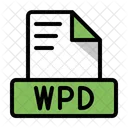 Documento wpd wordperfect  Icono