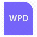 Wordperfect Document Extension File Icon